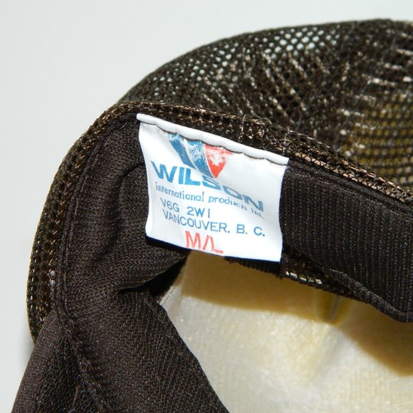 Vintage 1970's Church’s Fried Chicken Restaurant Snapback Baseball Cap Brown - Picture 10 of 13